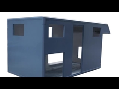 Camping d'expédition terrestre avec une caravane de camions en FRP personnalisable de 20 pieds et des fenêtres